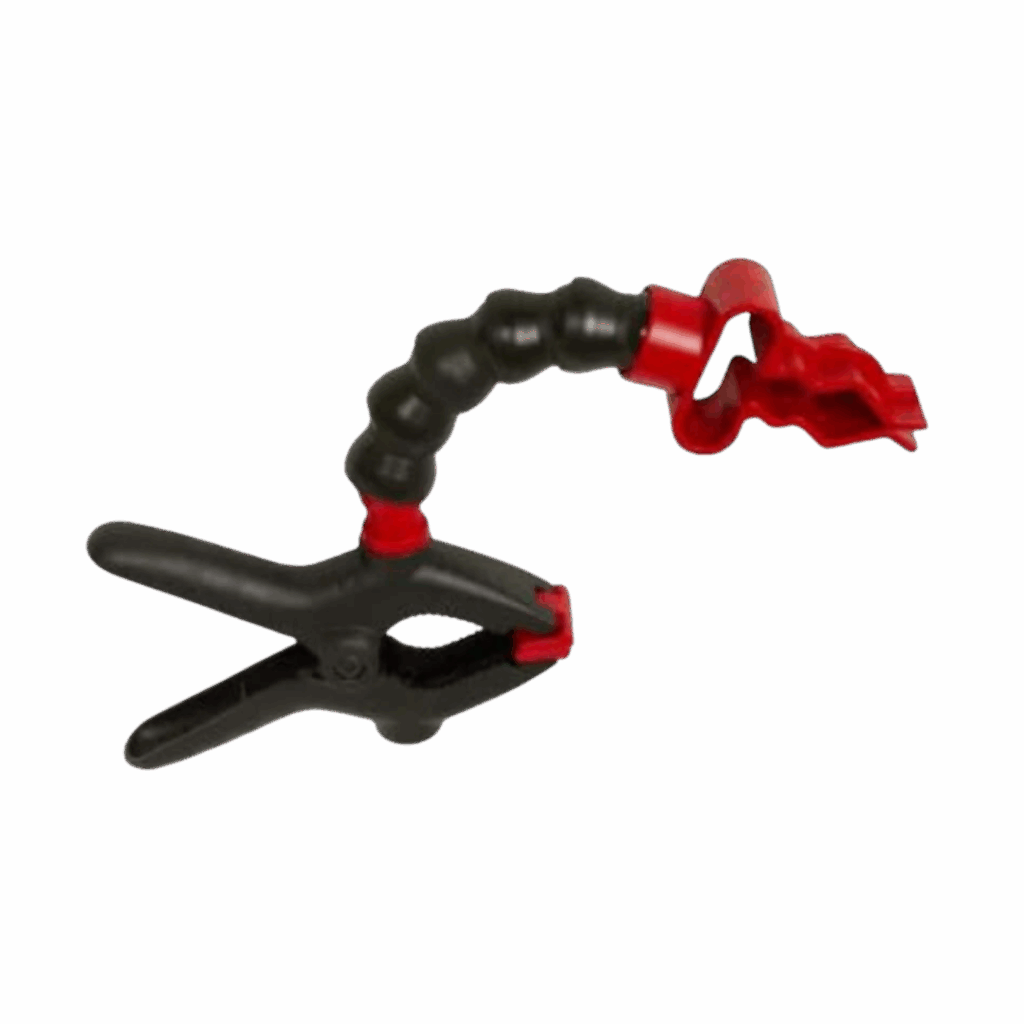Flashlight Holder with Clamp