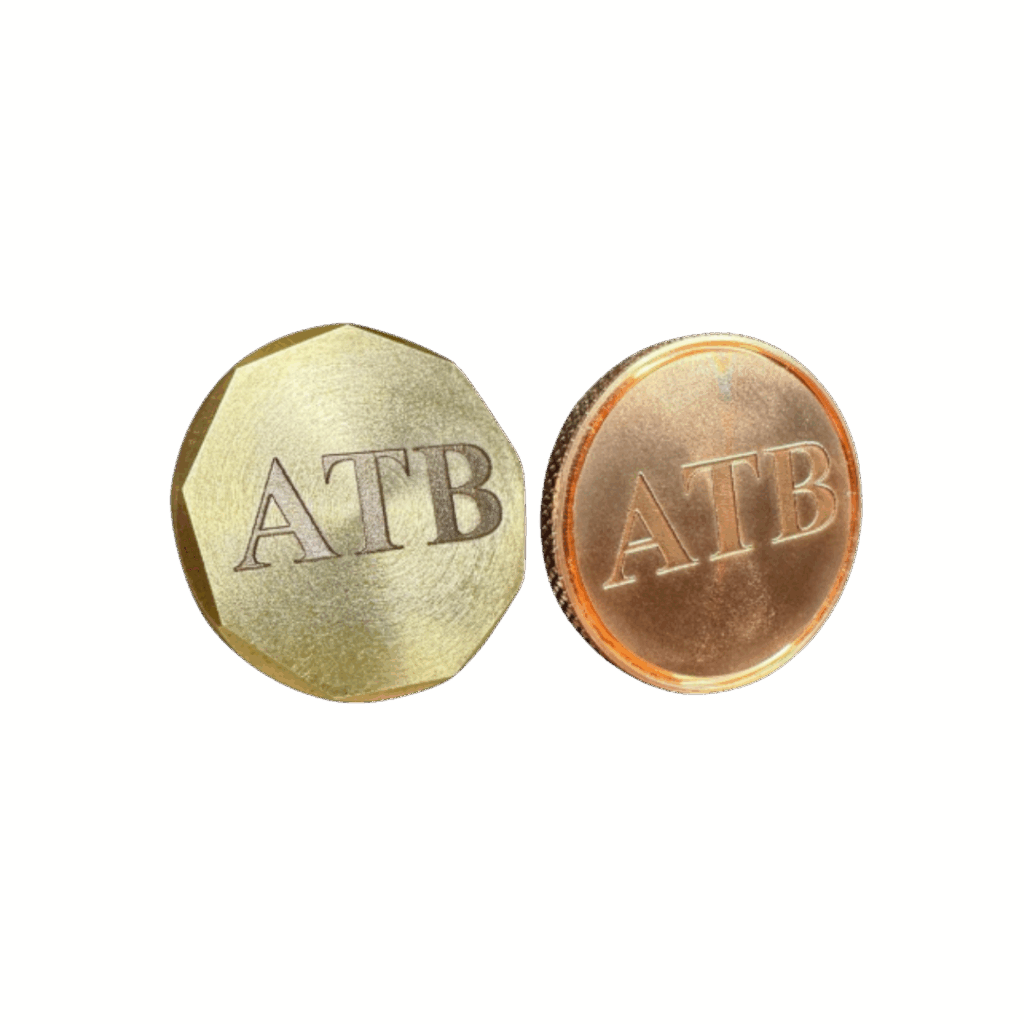 Personalized Golf Ball Marker Set of 2