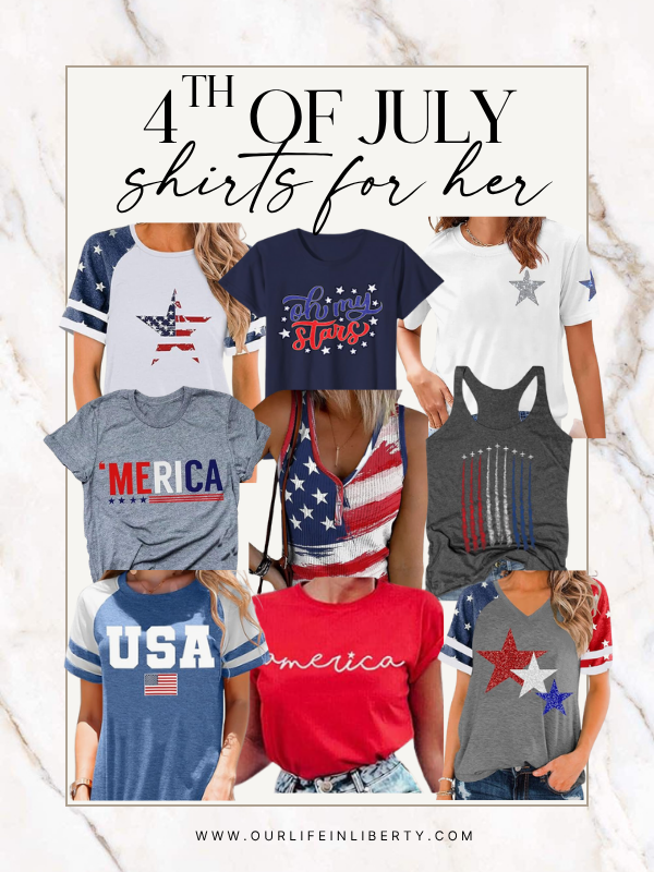 amazon patriotic tees for women