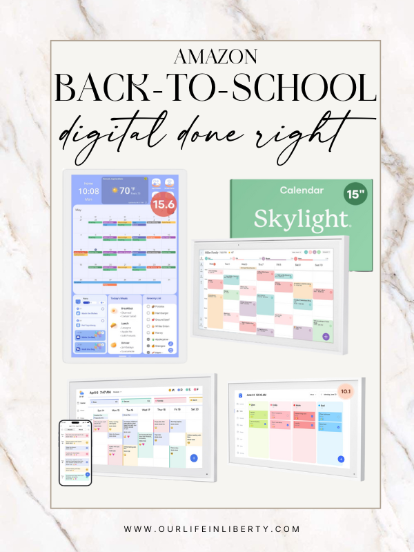 Amazon Back-to-School Supplies for Teens – easy back-to-school shopping amazon back to school digital calendars done right