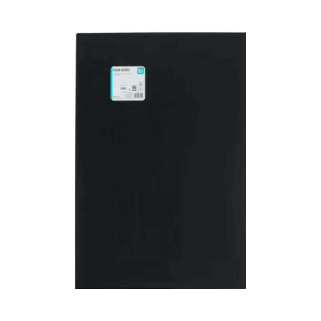 black foam board