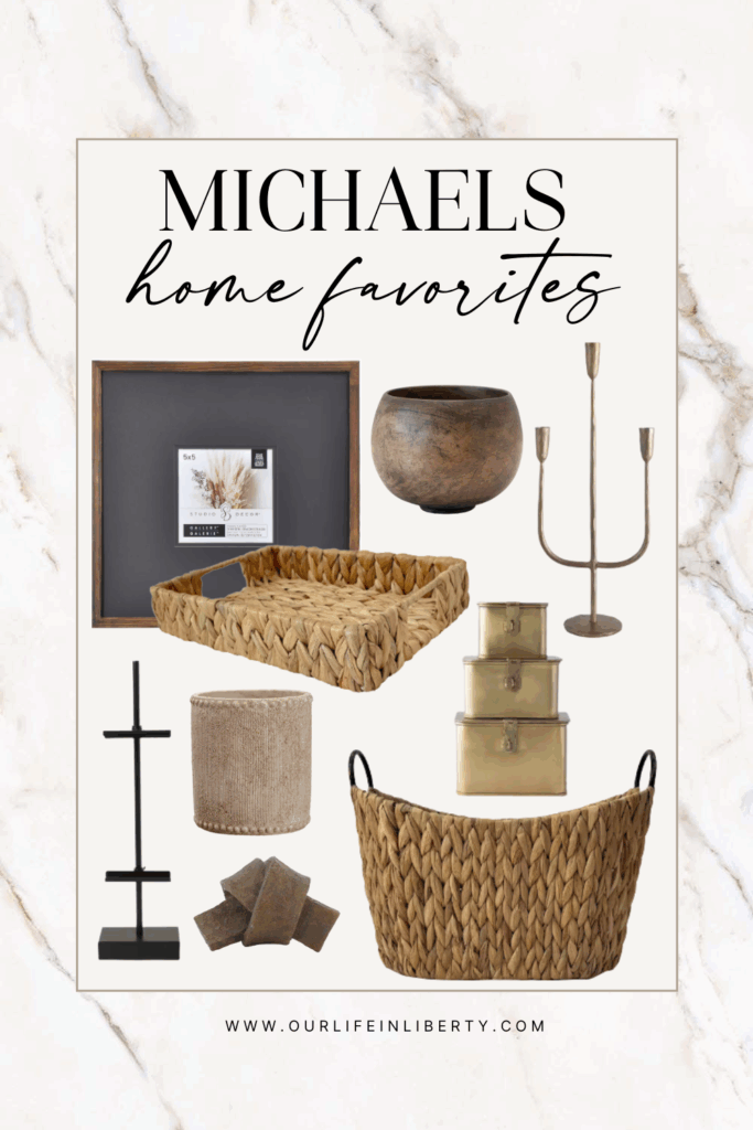 Michaels fall home decor board