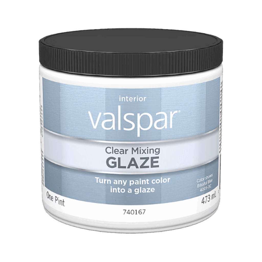 valspar clear mixing glaze