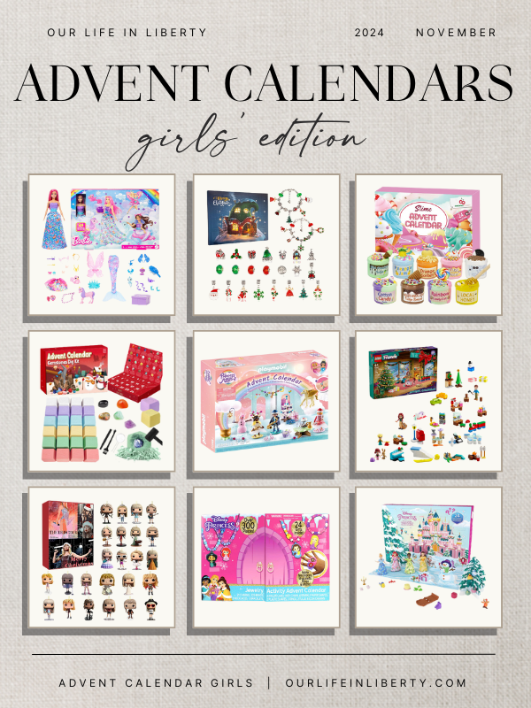 Advent Calendar Girls Website Design