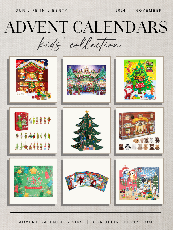 Advent Calendar Kids Collection Website Design