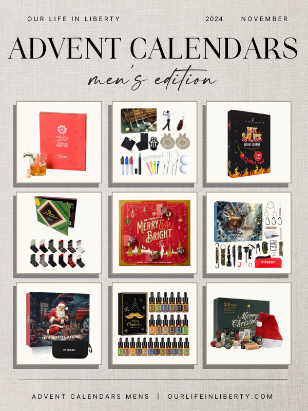 Advent Calendar Mens Edition Website Design