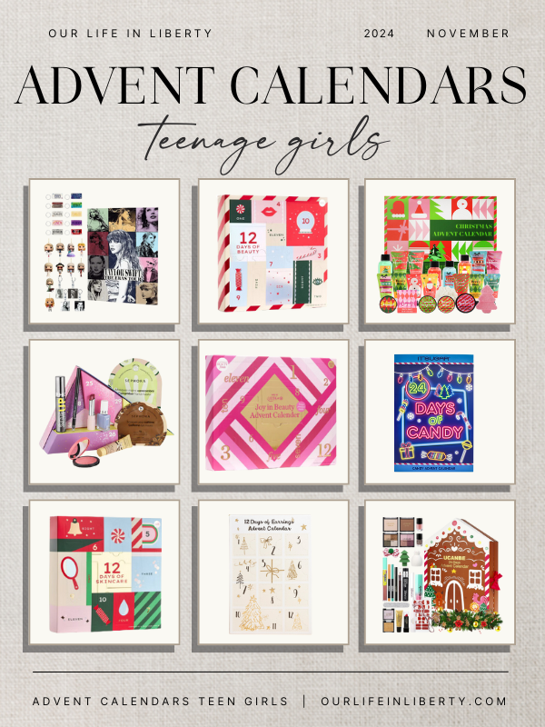 Advent Calendar Teenage Girls Website Design