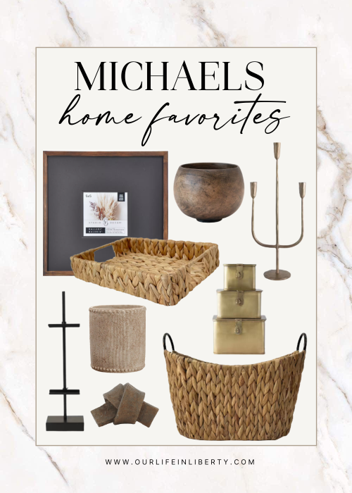 Michaels fall home decor board