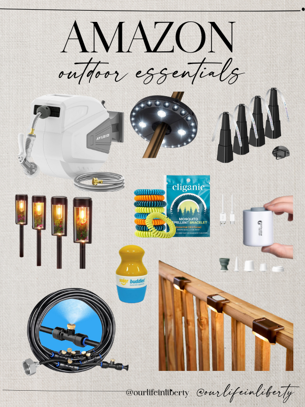 Outdoor Essentials Website Design Boards