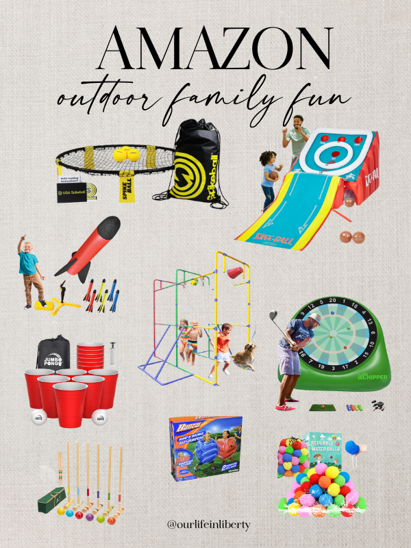 Outdoor Family Fun Website Design Board